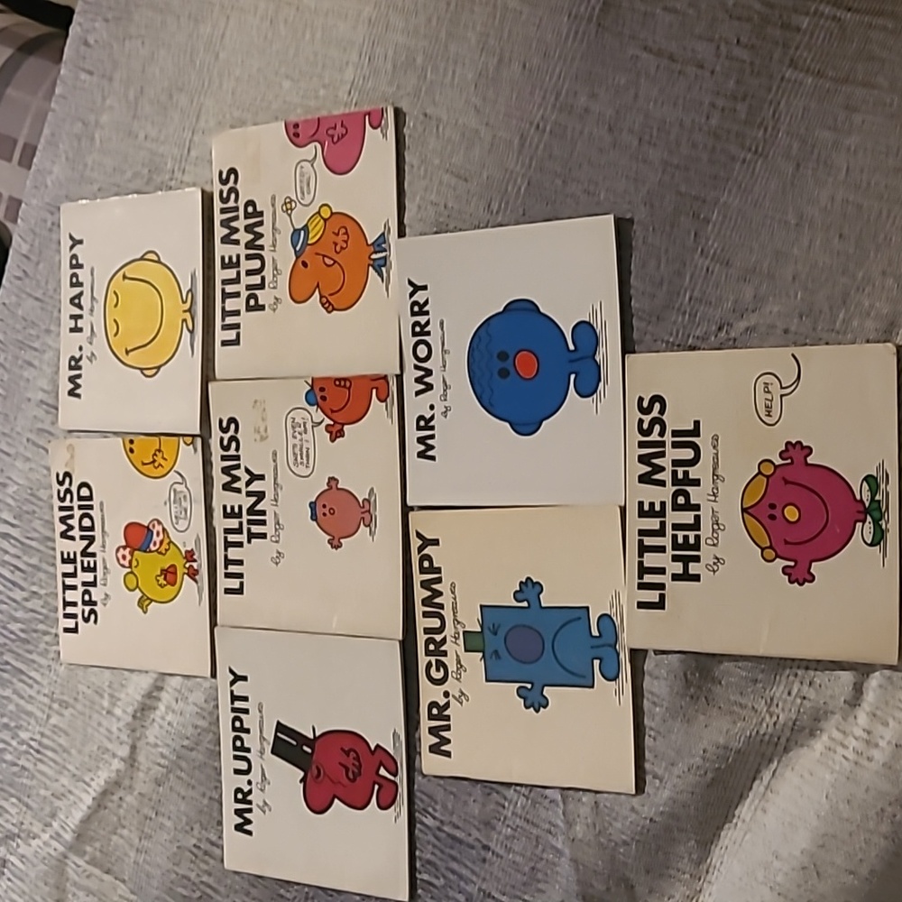 Little Mr Books Set of 4 Little Miss set of 4